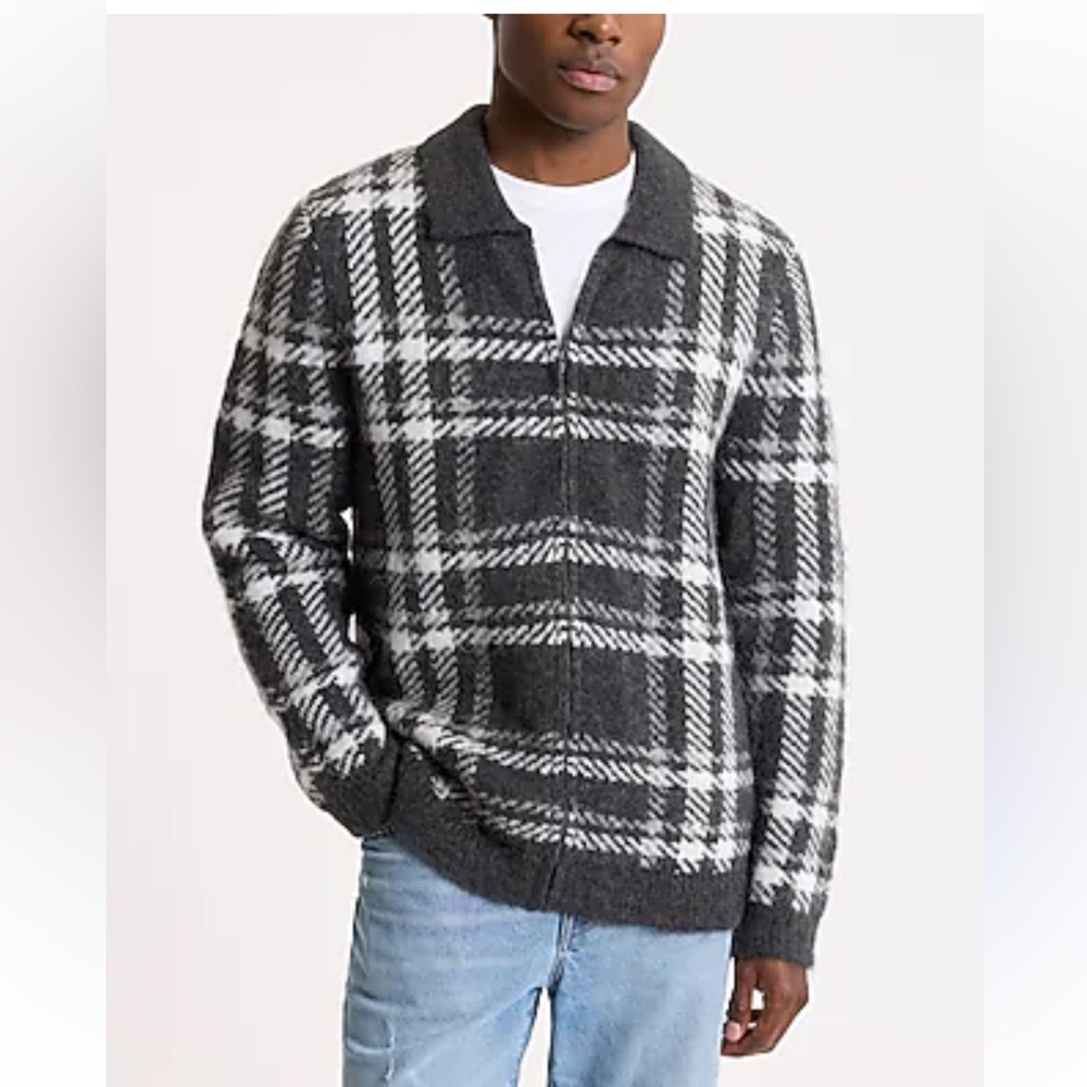 Express Zip Up Cardigan
